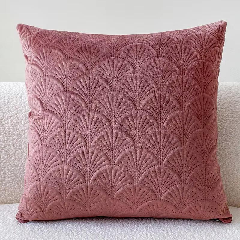 1pc design velvet cushion cover 45*45cm decorative throw pillow case for sofa livingroom bedroom decor pillow cover beige grey