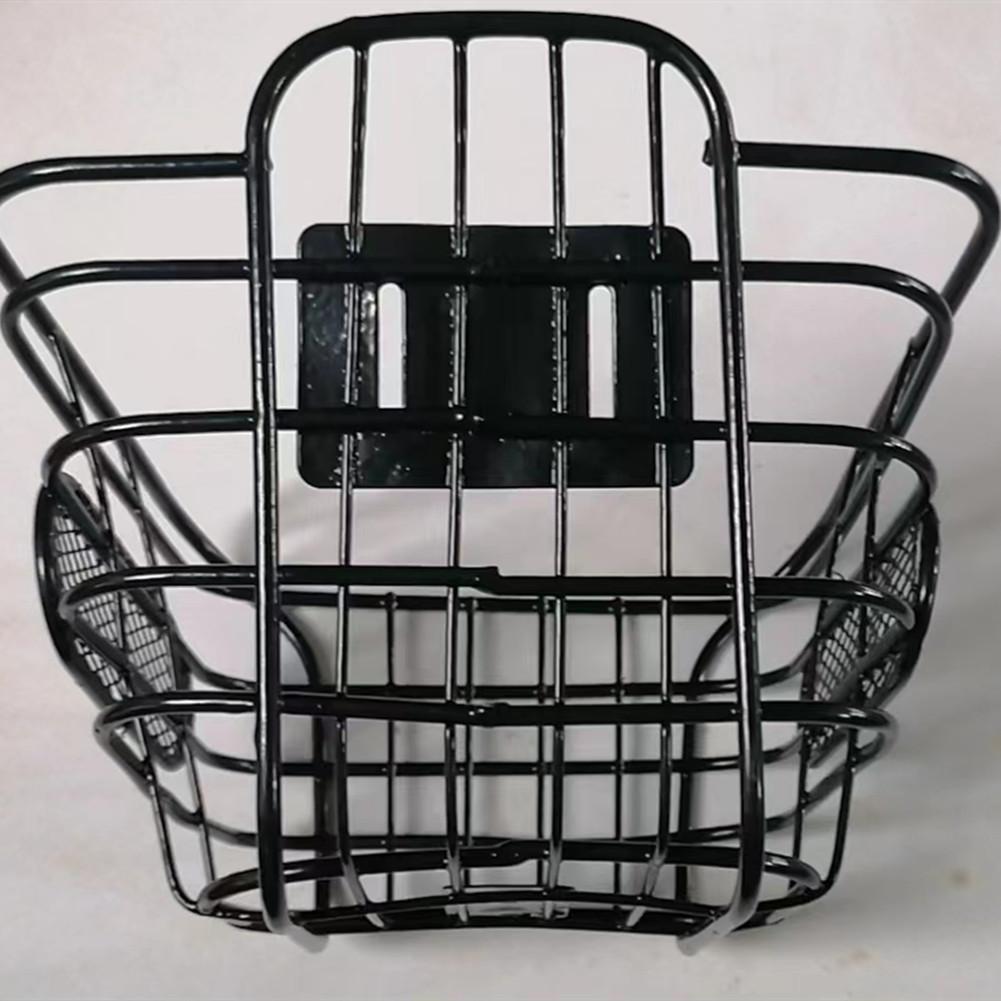Fahrradkorb, großer Kapazitäts-Stahldraht-Fahrradkorb mit Installationszubehör, Mountainbike, universell
