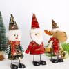 Christmas Decorations Spring Foot Doll Snowman Old Man Elk Ornaments Desktop Dress Up Christmas Decoration