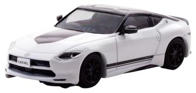 CARNEL 1/64 Maßstab Nissan Fairlady Z Version ST Custom Edition 2023 Prism Weiß/Super Schwarz Fertigprodukt
