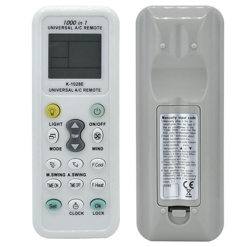 New K-1028E For Universal LCD Air Conditioner IR AC A/C Remote Control 1000 In 1