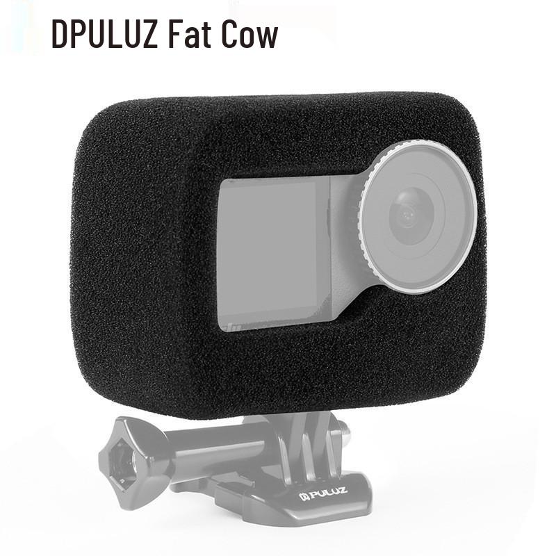 PULUZ Поролоновая защита от ветра для DJI Action 5 Pro/4 - Снижение шума