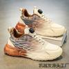 Rotating Button Men's Shoes New Spring Men's Casual Sports Heightening Student Non-slip Running Dad Shoes