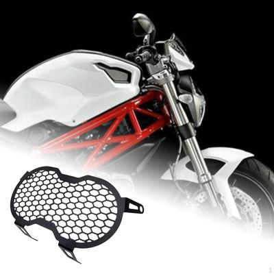 Motorcycle Headlight Grill Front Protector Accessories Easy Installation Mesh