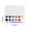 36 Colors Watercolour Paint Set Detachable Box Watercolor Paint Cakes Watercolour Cake  For Kids