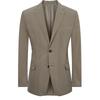 Baoxiniao Men's Slim Fit Elastic Perforated Casual Blazer