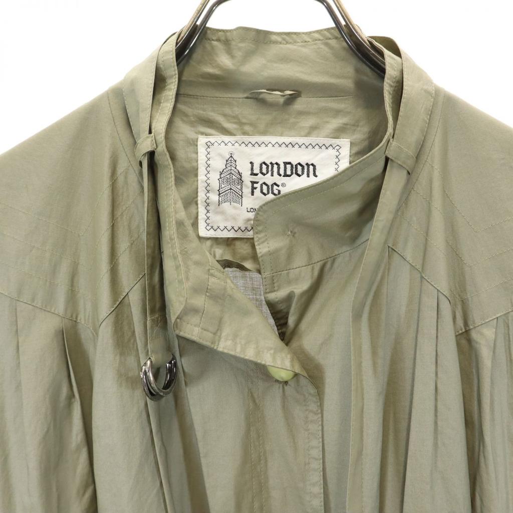 LONDON FOG Long coat 9A2 khaki Women Used