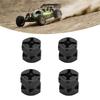 4pcs RC Hex Hub 12mm Wheels Hex Hub Extension Hex Drive Adapter for   for   for   for   for   for HPI 1Celsius10 RC Car