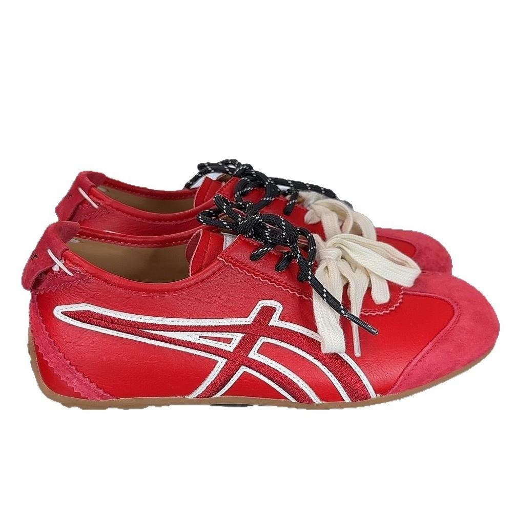 Ballet style moral training shoes women's 2025 spring new soft-soled versatile candy leather Forrest Gump shoes casual sports shoes
