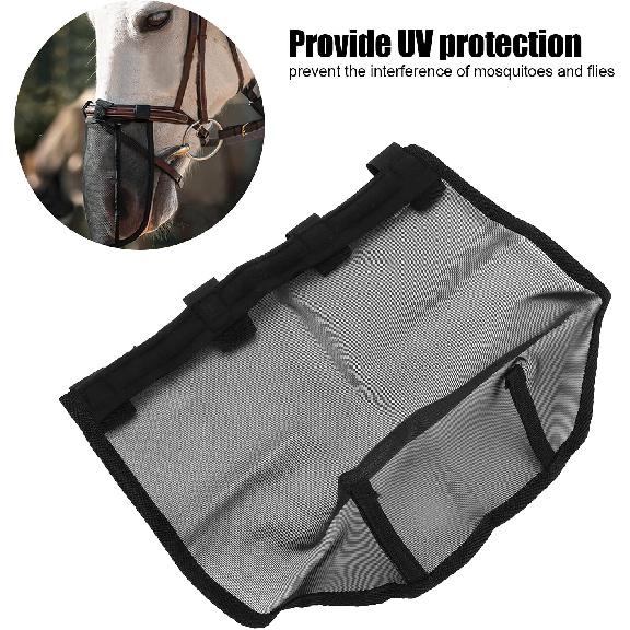Horse Nose Net Horse Face Horse Head Collar Horse Nose Mask Horse Nose Mask Horse Face Supplies Mao Xian