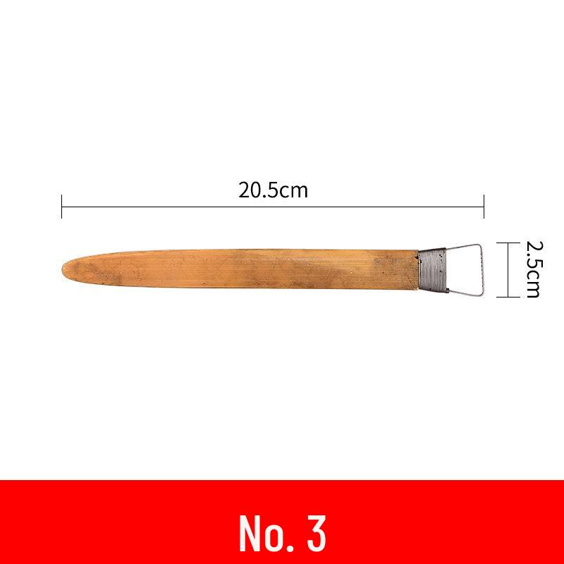 5-Piece Stainless Steel and Bamboo Clay Tool Set for Trimming & Texturing in Sculpture & Modeling