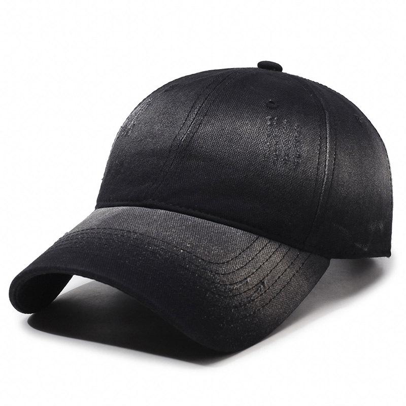 Customized Men Women Baseball Cap Vintage Street Style Bright Color Gradient Deepened Hole Design Breathable Sun Protection Cap