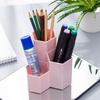 1pc Pen Container Storage Box Children Desk Storage Pen Holder 4 Compartments Desktop Shelf Brush Pen Organizer Holder Pen Gift