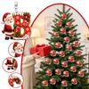 26 Letter Christmas Ornaments Set, 2D Hanging Decorations, 0.33 Thick
