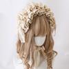 Ruffle Lace Headpiece Headband Anime Maid Cosplay Headband Lolitas Lace Flower Headwear Hair Accessories Lace Hair Band