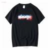 Bane Graphic Splatter Print Black T-shirt