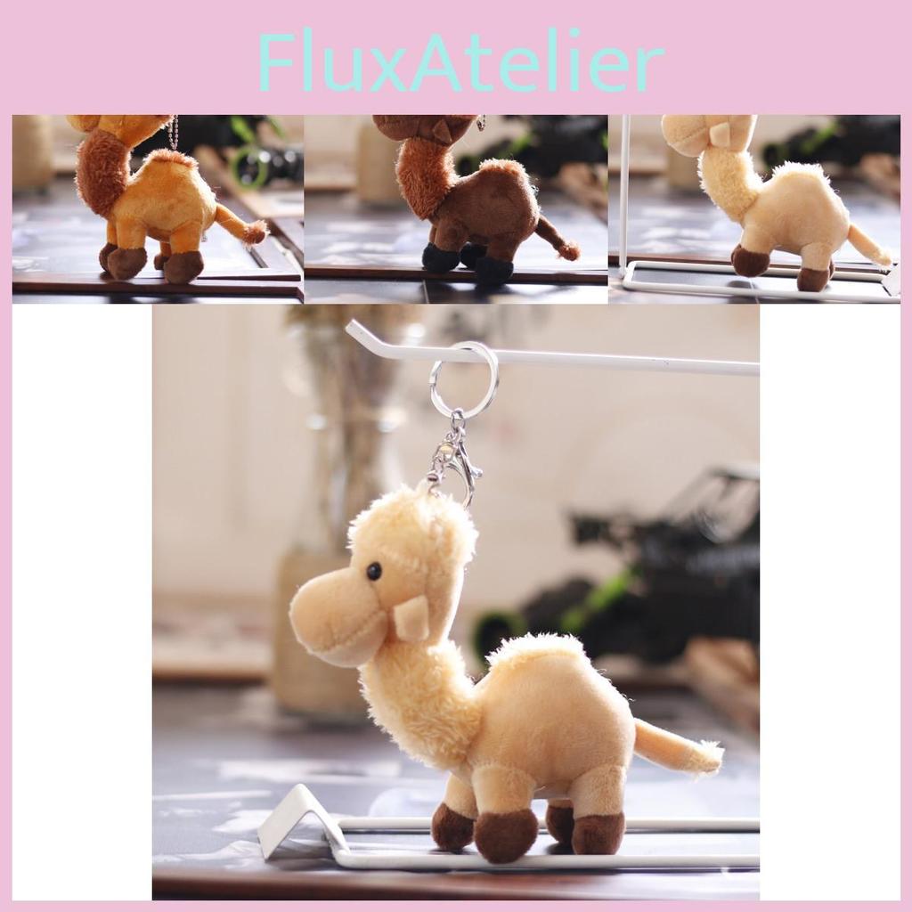 Soft Sponge-filled Plush Camel Toy Charming Keychain For Children's Bags
