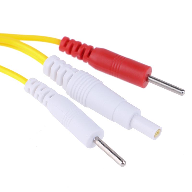 2.35Mm  Electrotherapy Electrode Lead Electric Shock Wires Cable For Massager Connection Cable Massage And Relaxation