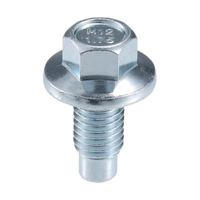 A ABSOPRO Car Drain Plug Fits No.11519933, 11562588, 9L8Z6730A, Bu Ick, Enclave 2008-2017 Metal, Silver-Tone