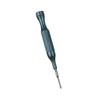 Electronic Device Repair Precisions Screwdriver with Steel Tip, Textured Handle and Close Access for Small Screw Service Work