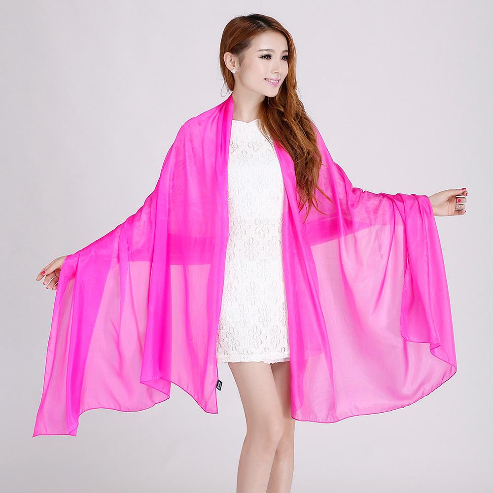 Sciarpa Stola in Seta di Gelso Grigia da Donna 180*110Cm Design Oversize Sciarpe e Coprispalle Femminili Stole Parasole Estive Kaki Nero