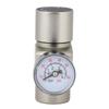 3/8in Quick Connector CO2 Mini Regulator Pressure Gauge for Soda Container Beer Keg