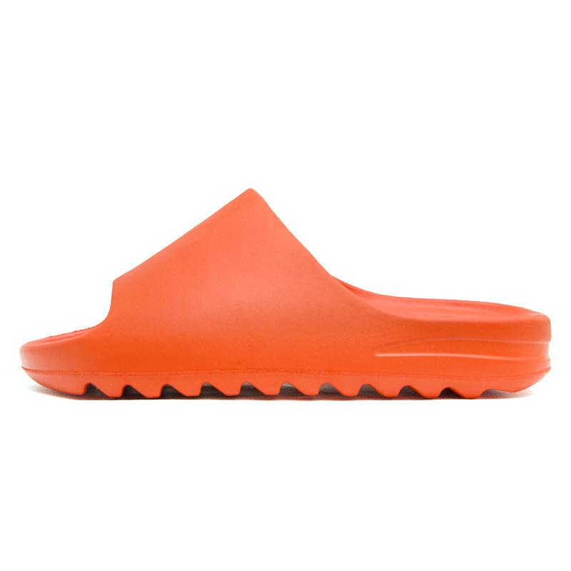 New coconut slippers summer indoor and outdoor stepping on shit feeling thick sole one-word drag couple shoes