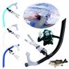 Swimming Front-Breathing Tube Comfortable Snorkel Diving Tube Front Head Snorkel for Snorkeling Scuba Diving Freediving Swimming
