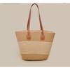 Straw bag women's summer woven bag handbag seaside vacation messenger bag large capacity women's bag tote bag