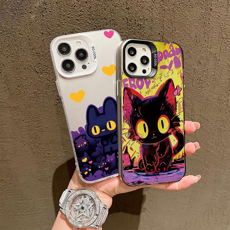 Silikonhülle für Vivo Y22 Y33S Y29 Y27 Y28 iPhone 17 16 15 14 13 12 11 Samsung A06 A16 A26 A36 A56 Abdeckung DIY Bemalt Cartoon Stoßfestes Handy-Stoßfänger