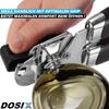 DOSIX Stainless Steel Can Opener, Can Opener, Multi-opener, Universal Bottle Opener