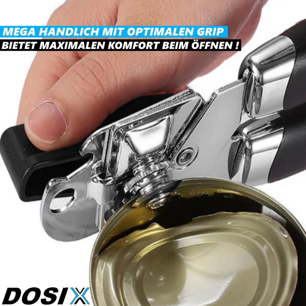 DOSIX Stainless Steel Can Opener, Can Opener, Multi-opener, Universal Bottle Opener