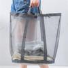 Multi Purpose Foldable Laundry Bag Tear Resistant Nylon for Daily Storage Basket with Reinforced Carry Handle