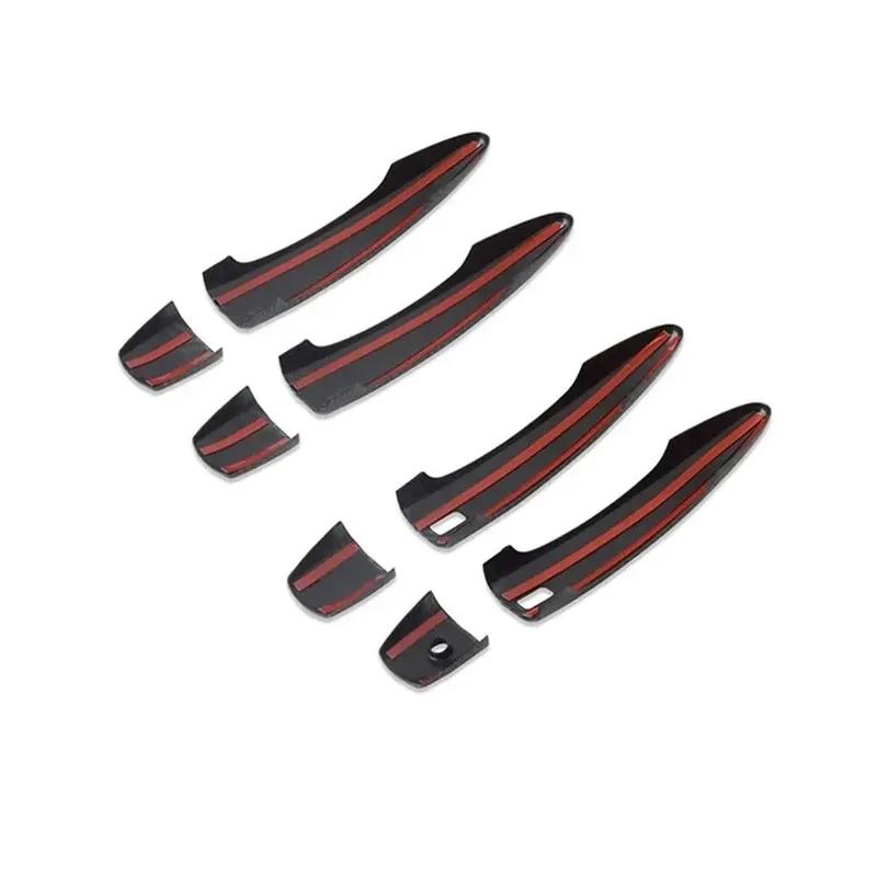 For Nissan Qashqai Rogue X-Trail    Car Exterior Door Handle Cover Sticker Moulding Trim Protective Accessorie