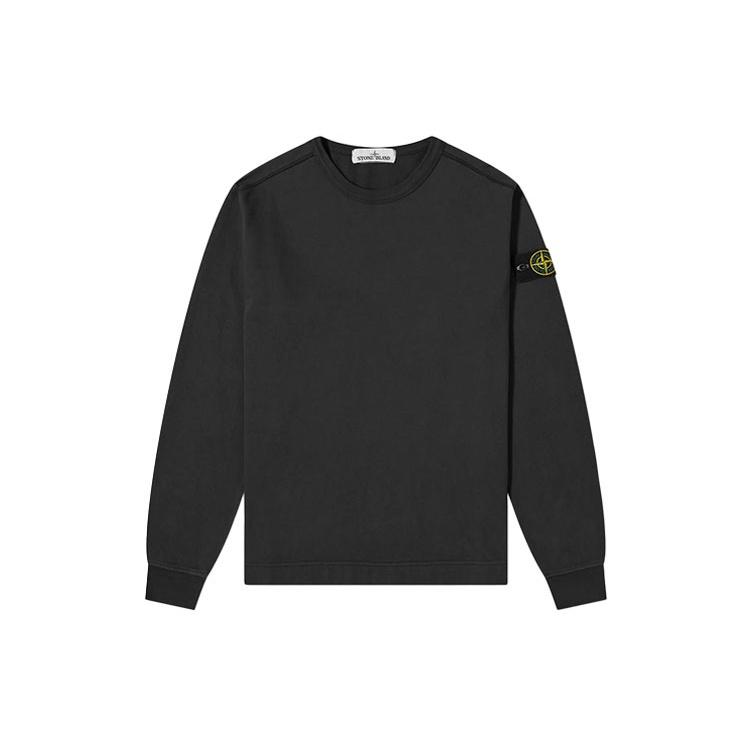 STONE ISLAND Apģērba krāsojuma viegls apaļkakla
