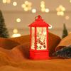 LED Small Luminous Christmas Oil Lamp Ornament - Old Man Design for Children's Gifts & Party Decorations