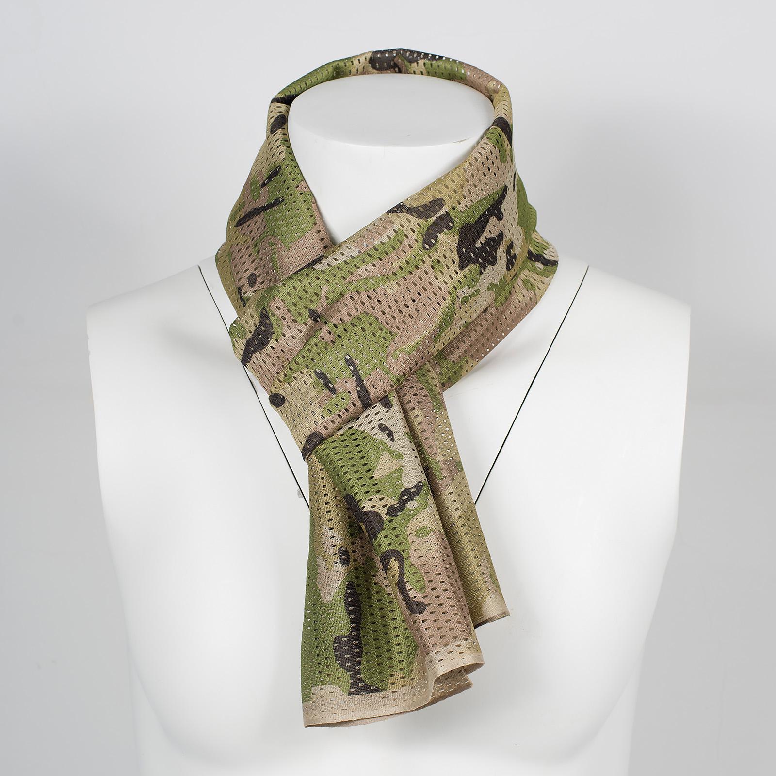 

Тактичний камуфляж Шарф Армійська Бойова хустка Військовий головний убір Військові шарфи на відкритому повітрі Хіджаб CS go Осінь Хустка