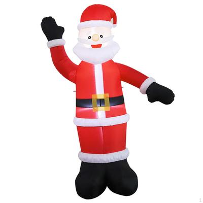 180cm Weihnachten Santa Claus Aufblasbare Dekoration Outdoor UK 220V Stecker mit LED Lichter