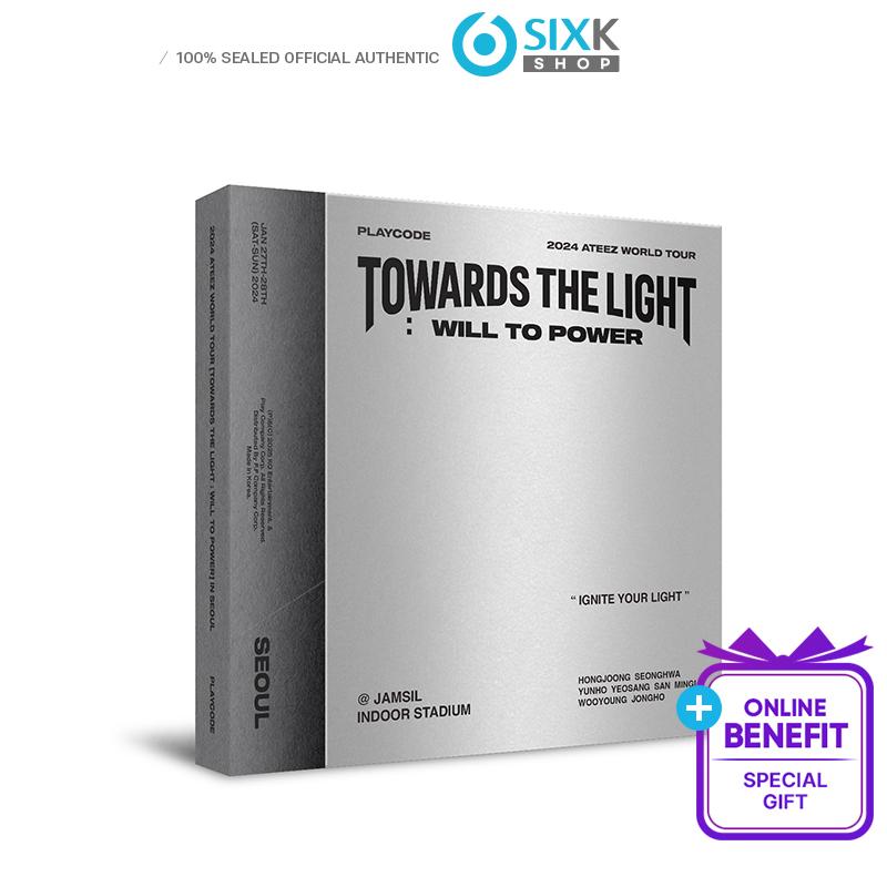 

[Предзаказ] 2024 ATEEZ МИРОВОЙ ТУР [К СВЕТУ] : ВОЛЯ К ВЛАСТИ] В SEOUL PLAYCODE (+Онлайн-выгода) POB KQ SHOP
