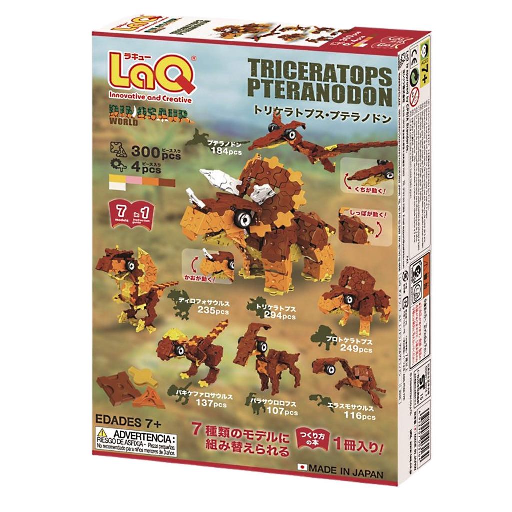 LaQ DinosaurWorld Triceratops & Pteranodon