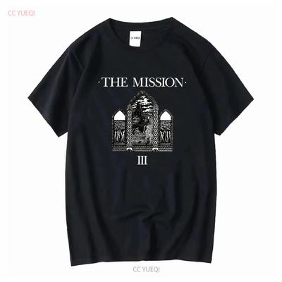 The Mission UK T Shirt Mens Ladies All Size S To 5XL 1L96 Long or Short Sleeves Vintage Washed Homme Top For Everyday Wear