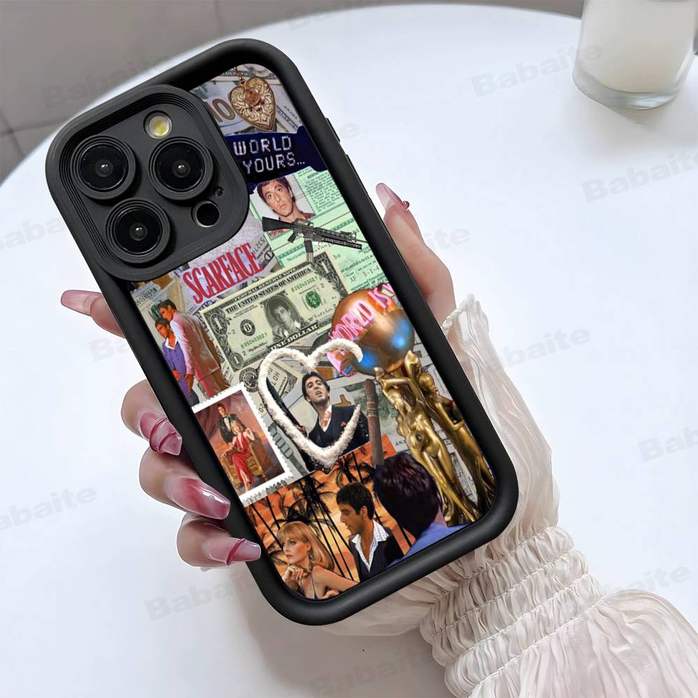 Vintage Classic S-scarface Phone Case For iPhone 17 16 E 15 14 13 12 11 Pro Max Plus Back Cover