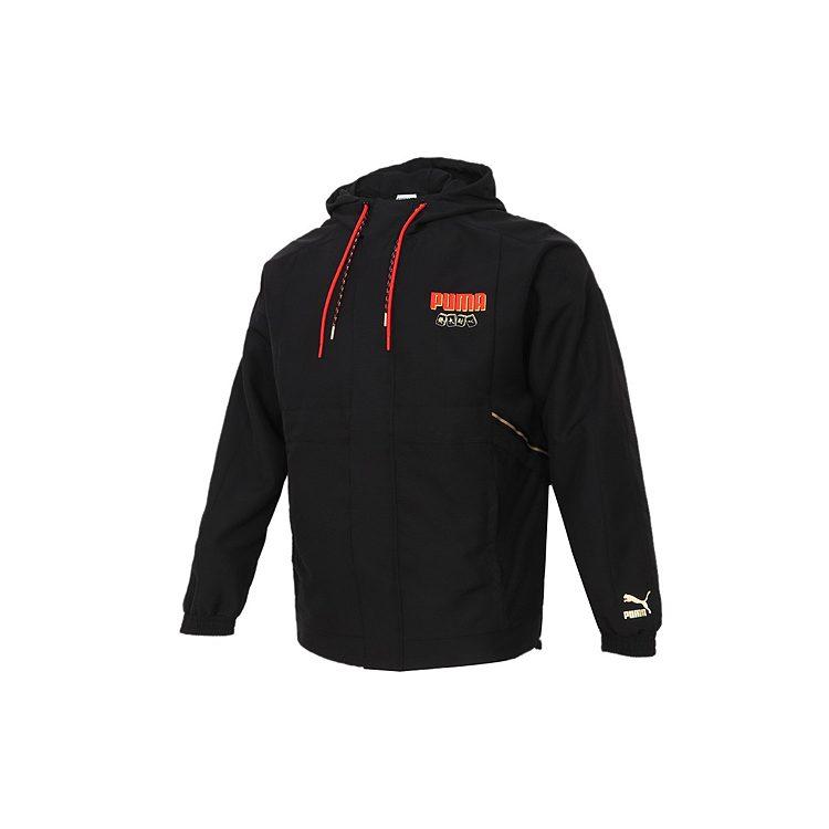 PUMA Jackets Men's Black Hooded Moderate Other 531297-01