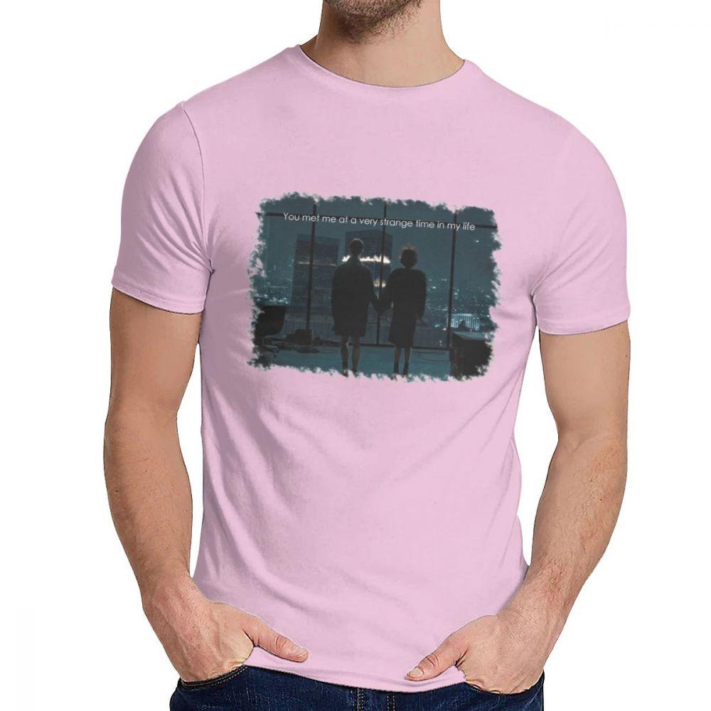 Harajuku Marla Singer Fight Club Strange Time T Shirt Man Crazy Cotton Clothes Round Neck