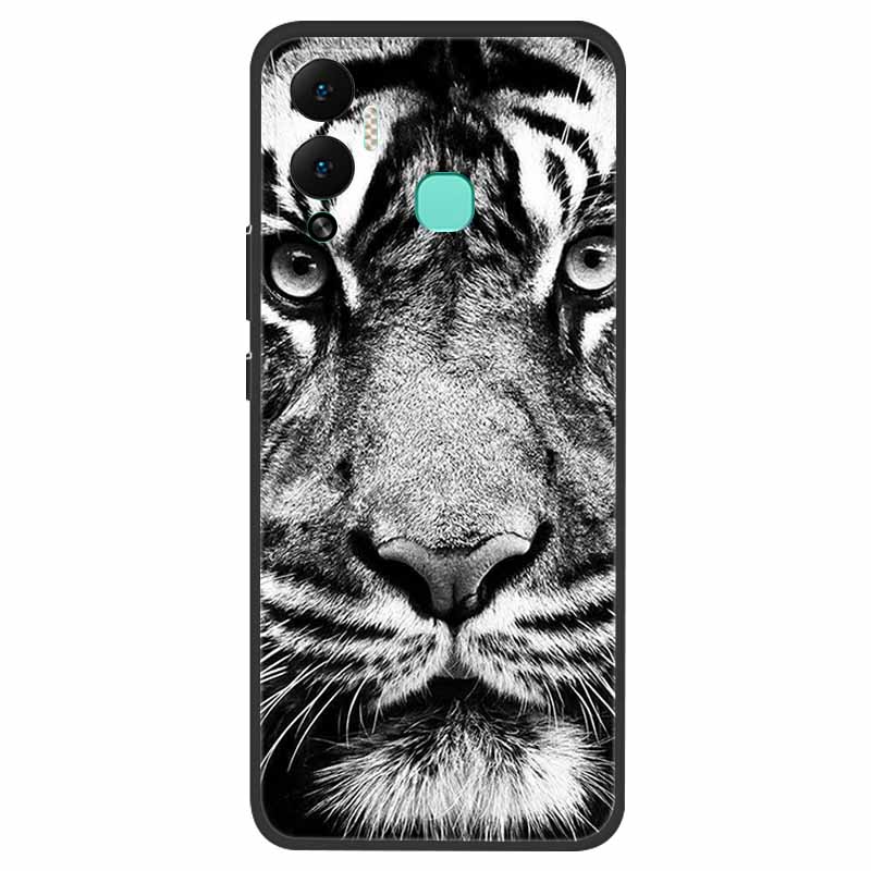 For Infinix Hot 12 Play NFC Case X6816D Shockproof Silicone Soft TPU Phone Cover for Infinix hot12 play NFC Case Bumper Funda