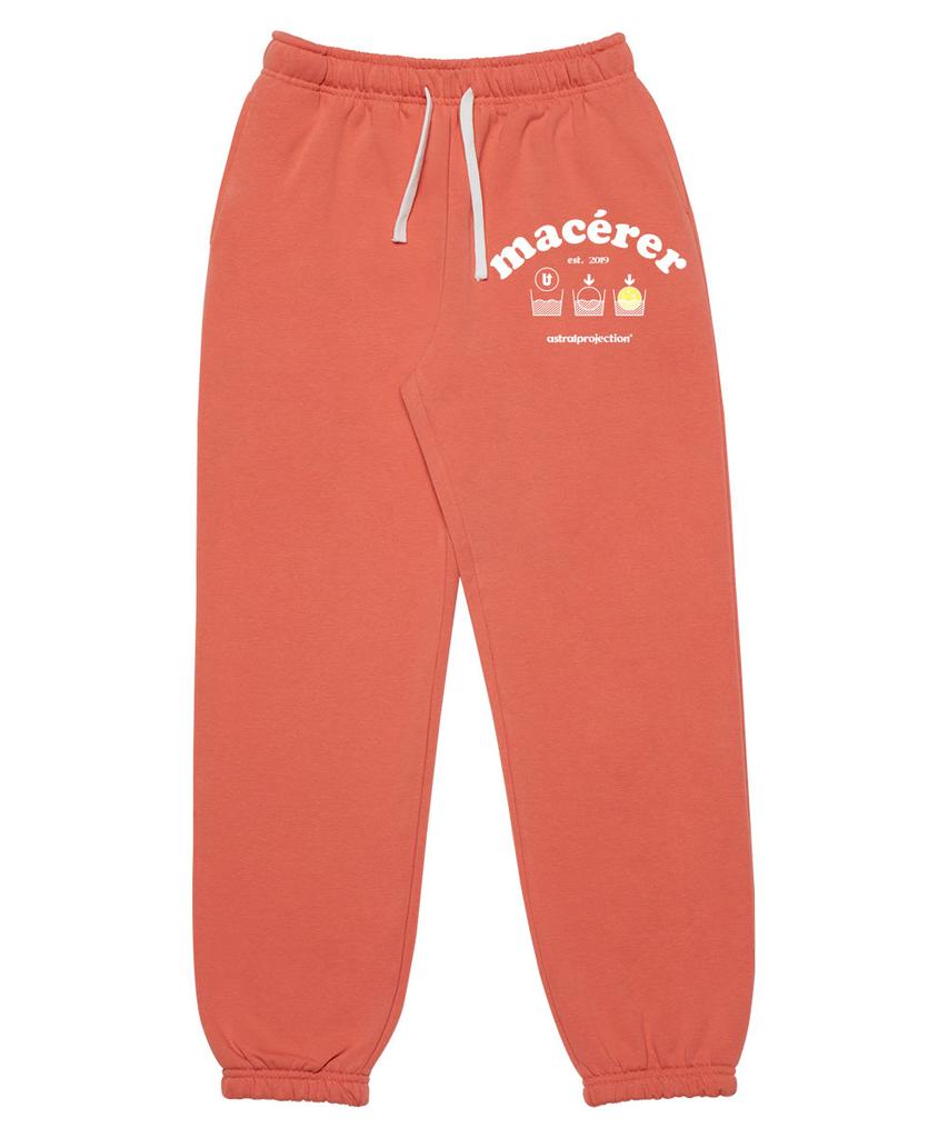 ASTRAL PROJECTION Masere Comfortable Training Sweat Jogger Pants_Coral