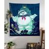 Retro Classic Ghostbuster Colorful Tapestry Wall Hanging Hanging Tarot Hippie Wall Rugs Dorm Wall Art Decor