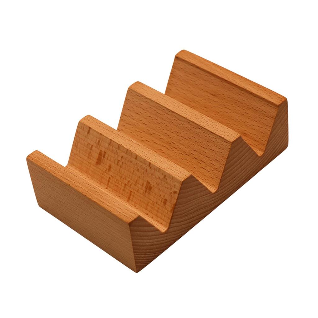 Wood Sushi Tacos Holder, Display Stand Rustic, Multifunctional Novelty, Serving Tray, Sushi Hand Roll Holder for Themed Party