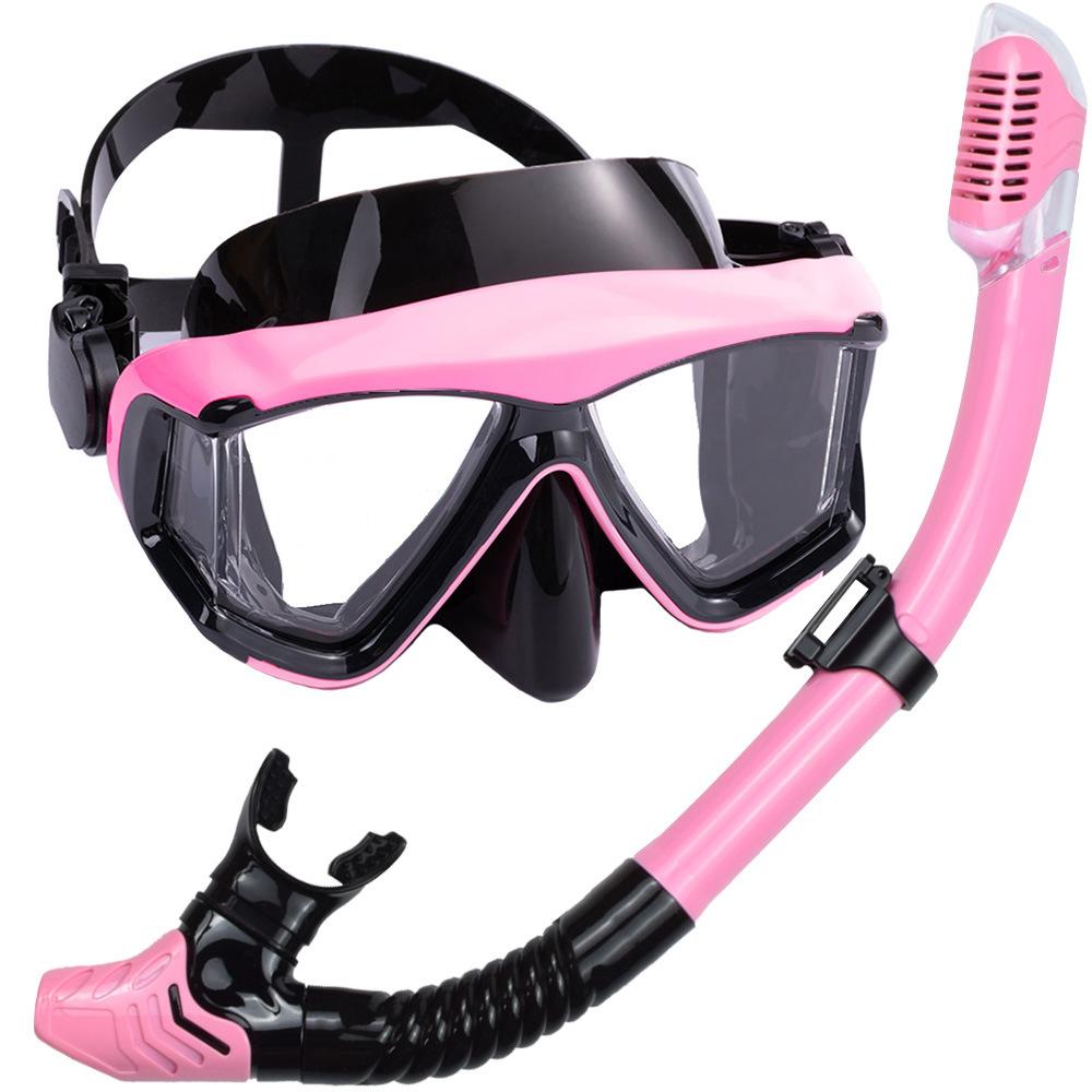 Diving goggles snorkel set