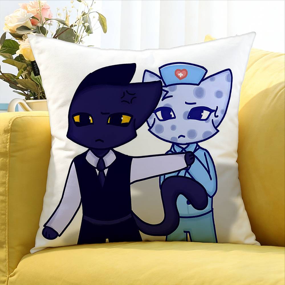 animal hospital head nurse Various Sizes Square Pillow Case For Car Home Bedchamber Decor